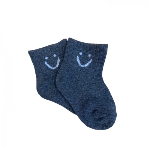 Βρεφικά Πατουσάκια Καλτσάκια Socks smile grey 8774